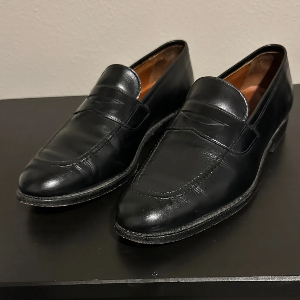 Allen Edmonds Black Leather Loafers - Picture 2 of 3